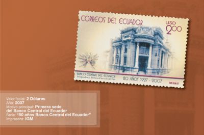 Primera sede el Banco Central el Ecuador