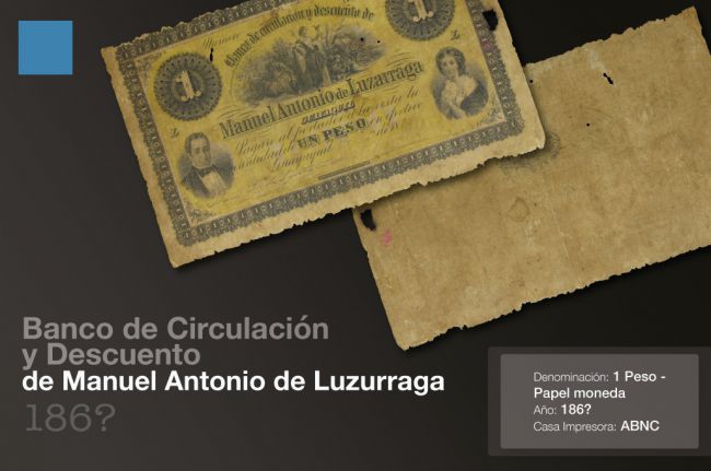 Billete Banco Luzurraga