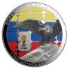 MONEDA CONMEMORATIVA COPA MUNDIAL FIFA 2026 V PARTICIPACIÓN DEL ECUADOR Anverso